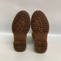 Timberland ティンバーランド スエード×レザー ブーツ チェック柄裏地 ブラウン size25cm 瑞穂店