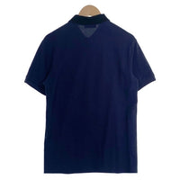PRADA SPORT プラダスポーツ 鹿の子 ポロシャツ 半袖 ネイビー ブラック SJ888 2014 Size M 福生店