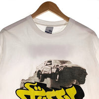 90's 00's STUSSY ステューシー SKATE THING スケートシング 半袖 Tシャツ ホワイト USA製 Size L 福生店