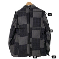 BEAMS+ ビームスプラス ウール ナイロン 3B テーラードジャケット グレー 19F-BP020 Size M 福生店