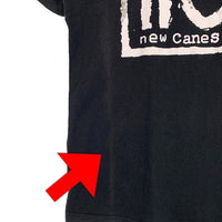 00's new canes order プリントTシャツ n.w.oパロディ ブラック Size L 福生店