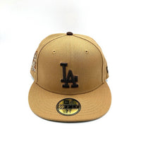 NEW ERA ニューエラ 59FIFTY ロサンゼルス・ドジャース 1958-2018 60th ベースボールキャップ ブラウン size7 3/8 瑞穂店