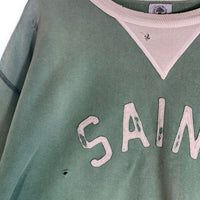SAINT MICHAEL セントマイケル SWEAT SHIRT FELT クルーネックスウェット グリーン SM-S22-0000-040 Size L 福生店