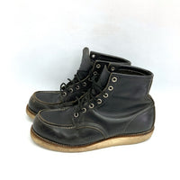 REDWING レッドウィング 8179 USA製 刺繍タグ ワークブーツ ブラック sizeUS8 瑞穂店