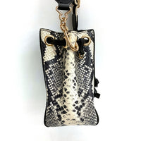 MARC JACOBS マークジェイコブス H650M10SP22 The Bucket Bag バケットバッグ パイソン柄 ブラック 瑞穂店