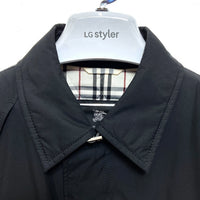 BURBERRY BLACK LABEL バーバリーブラックレーベル BMA15-305-09 裏地ノバチェック 中綿コート ブラック sizeM 瑞穂店