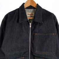 STUSSY ステューシー 24SS Denim Zip Work Jacket デニムジップワークジャケット インディゴ Size M 福生店