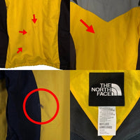 90's THE NORTH FACE ノースフェイス EXTREME LIGHT マウンテンジャケット イエロー グレー ブラック Size L 福生店