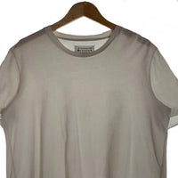 Maison Martin Margiela メゾンマルタンマルジェラ クルーネックTシャツ ホワイト プレーン S50GC0380 Size 48 福生店