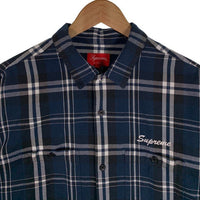 SUPREME シュプリーム 21AW Thermal Work Shirt サーマルスリーブ ワークシャツ ブルー Size XL 福生店