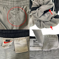 90-00's NIKE ナイキ ナイロン サイドライントラックパンツ ブラック 白タグ Size XL(18-20) 福生店