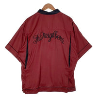 NEIGHBORHOOD ネイバーフッド 23SS BOWLING SHIRT SS ボーリングシャツ ボルドー レーヨン コットン 231SPNH-SHM04 Size XL 福生店