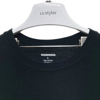 NEIGHBORHOOD ネイバーフッド ロゴプリント Tシャツ ブラック sizeL 瑞穂店
