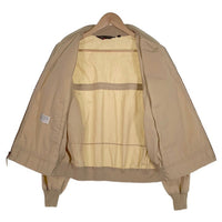 70-80's Sears シアーズ カップショルダー ジップアップジャケット ダービー ベージュ TALON 三角タグ Size L 福生店