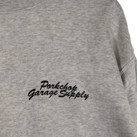 PORKCHOP ポークチョップ プリント スウェットクルーネックトレーナー オートミール Size L 福生店