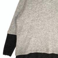 NO ID. ノーアイディー 20AW ビキューレラムパイルフェイクレイヤードBIGプルオーバーパーカ グレー Size F 福生店