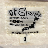 orSlow オアスロウ プルオーバーパーカー グレー size3※首・袖口汚れ有 瑞穂店