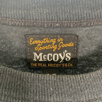 The Real McCOY'S リアルマッコイズ OREGON STATE 2トーン プリントTシャツ ブラック Size M 福生店