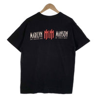 00's MARILYN MANSON マリリンマンソン THE GOLEN AGE OF GROTESQUE プリントTシャツ ブラック SHOOTタグ Size L 福生店