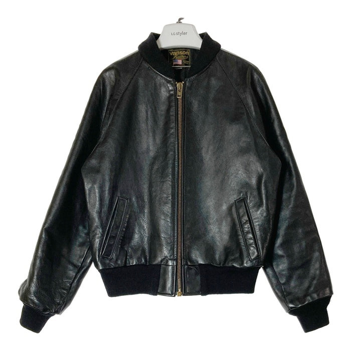 vanson レザー ジャケット ブラック&グレー 楽天市場】バンソン ライダース ジャケット VANSON 9TJV クロス