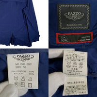 PAZZO パッゾ ポリエステル ナイロン ジャケット ハーフ ネイビー Size 50 福生店