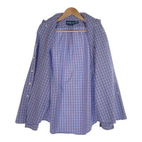 Ralph Lauren ラルフローレン CUSTOM FIT ボタンダウンチェックシャツ ネイビー ピンク Size 16 福生店
