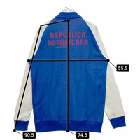 Adidas アディダス ドミニカ トラック ジャケット ホワイト ブルー レッド Size O 瑞穂店