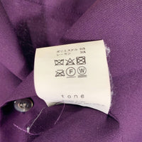 tone トーン OC REMAKE SHIRT オープンカラーリメイクシャツ 半袖 パープル TO-SS18-SS02 Size 1 福生店