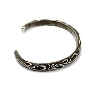 Legend レジェンド 6mm 浮き唐草 シルバーバングル SILVER 福生店