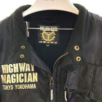 Yellow Corn イエローコーン ウィンタージャケット YB2300 ブラック sizeL 瑞穂店