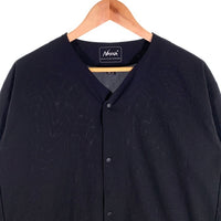 NANGA ナンガ 26SS DotAir COMFY CARDIGAN ドットエア コンフィ カーディガン ブラック Size M 福生店