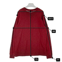 Harley-Davidson ハーレーダビッドソン 120周年記念 長袖Tシャツ ボルドー sizeL 瑞穂店