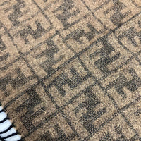 FENDI フェンディ ズッカ柄 ウール マフラー ブラウン 瑞穂店