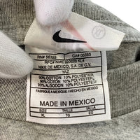 90's NIKE ナイキ 14 YEARS OF AIR エアジョーダン プリントTシャツ グレー メキシコ製 Size XL 福生店