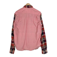COMME des GARCONS HOMME コムデギャルソンオム フランネルチェック切替 コットンシャツ HF-B050 Size L 福生店