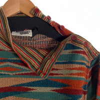 MISSONI SPORT ミッソーニ スポーツ ウール アクリル モックネック セーター マルチカラー イタリア製 Size M 福生店
