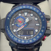 CASIO カシオ G-SHOCK ガルフマスター ソーラー デジアナクォーツ腕時計 GWN-1000B ネイビー ブラック 福生店