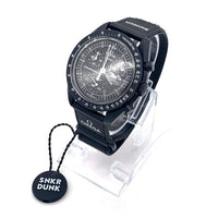 OMEGA オメガ SWATCH スウォッチ MISSION TO THE MOONPHASE BIOCERAMIC MOONSWATCH COLLECTION 腕時計 ブラック 福生店