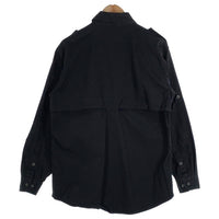 WOOLRICH ウールリッチ ELITE SERIES TACTICAL タクティカルシャツ ブラック 裏地メッシュ エポーレット Size M 福生店