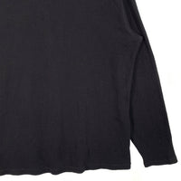 ESSENTIALS エッセンシャルズ ヘンリーネック サーマル ロングスリーブTシャツ ブラック オーバーサイズ Size S 福生店