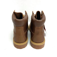 Timberland ティンバーランド レディース ジュニア 6インチ プレミアム ウォータープルーフ Espresso Illuminated A19XM ブーツ ゴールドブラウン size24.5cm 瑞穂店