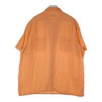 POLO RALPH LAUREN ポロラルフローレン リネンシルク 半袖 オープンカラーシャツ サーモンピンク sizeXXL 瑞穂店
