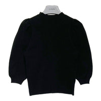 JUSGLITTY ジャスグリッティー ボリュームスリーブニット ブラック size2 瑞穂店