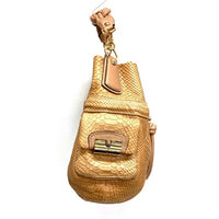 COACH コーチ ハンドバッグ 14773 ワンショルダー レザー パイソン ベージュ 瑞穂店