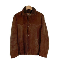 80’s Pioneer Wear パイオニアウェア ウエスタンヨーク スウェードレザージャケット ブラウン スナップボタン Size 36 福生店