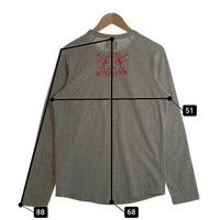 EVISU エヴィス カモメプリント ロングスリーブ ロンT 長袖 Tシャツ グレー Size 40 福生店