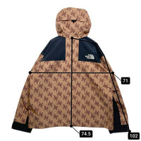 THE NORTH FACE ノースフェイス M GTX MTN JACKET ゴアテックス マウンテンジャケット パーカー ブラウン ブラック 海外企画 NF0A831MOLZ Size XXL 瑞穂店