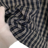 BURBERRY バーバリー ロンドン ノバチェック コットンシャツ ブルー ネイビー ホワイト Size M 福生店