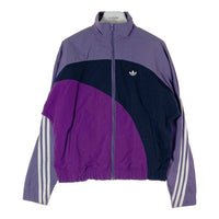 adidas アディダス 3トーン ナイロン トラックジャケット パープル sizeS※袖口汚れあり 瑞穂店