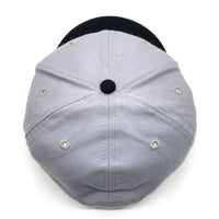 90's New Era ニューエラ MLB ニューヨーク・ヤンキース 59FIFTY ベースボールキャップ グレー ブラック ウール USA製 Size 7 1/2 (59.6cm) 福生店